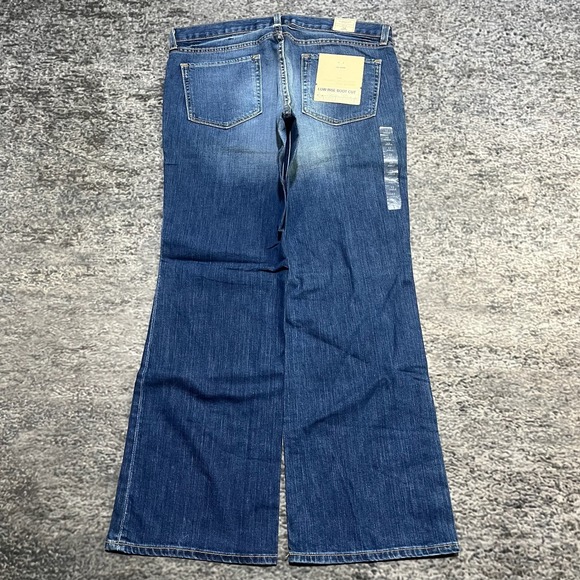 GAP Denim - NWT Gap Low Rise Bootcut Jeans Womens 12 (34x30) Blue Western Hippie Y2K